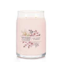 Yankee Candle Pink Cherry & Vanilla Large Jar Extra Image 1 Preview